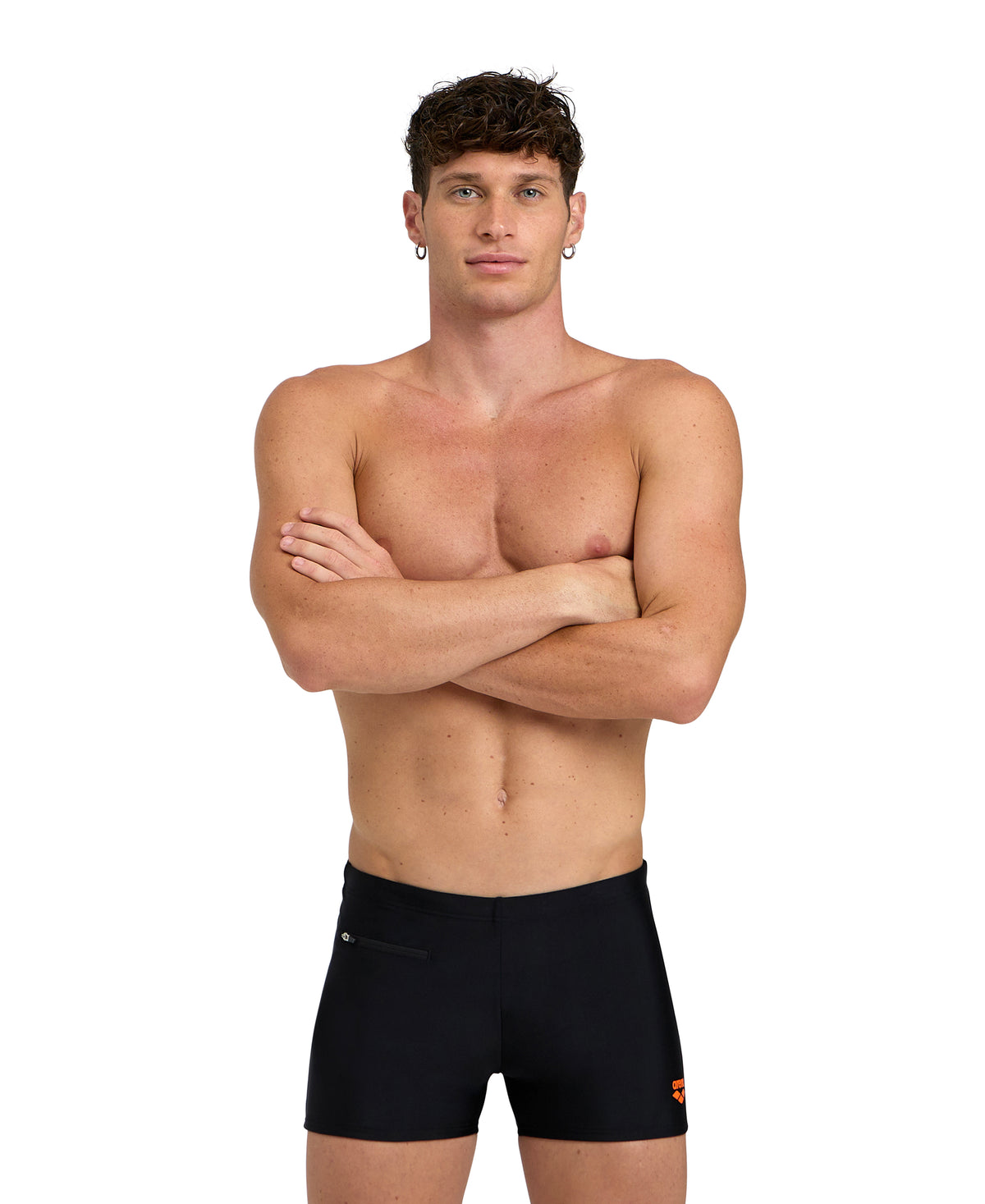 MEN'S ARENA ZIP SWIM SHORT