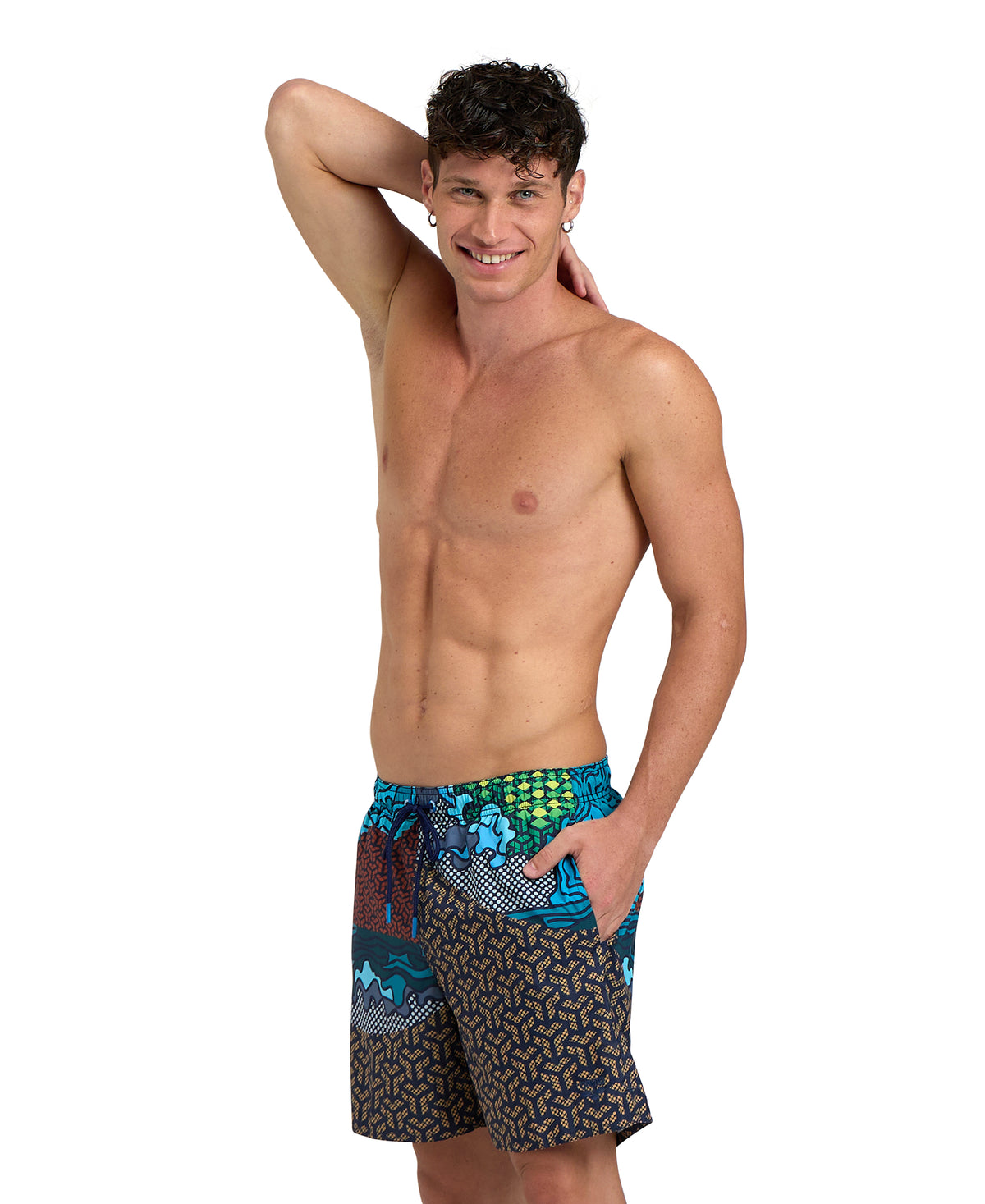 MEN'S BEACH BOXER PLACED