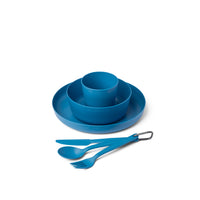 Camp Dinnerware Set w/ Mesh Sack