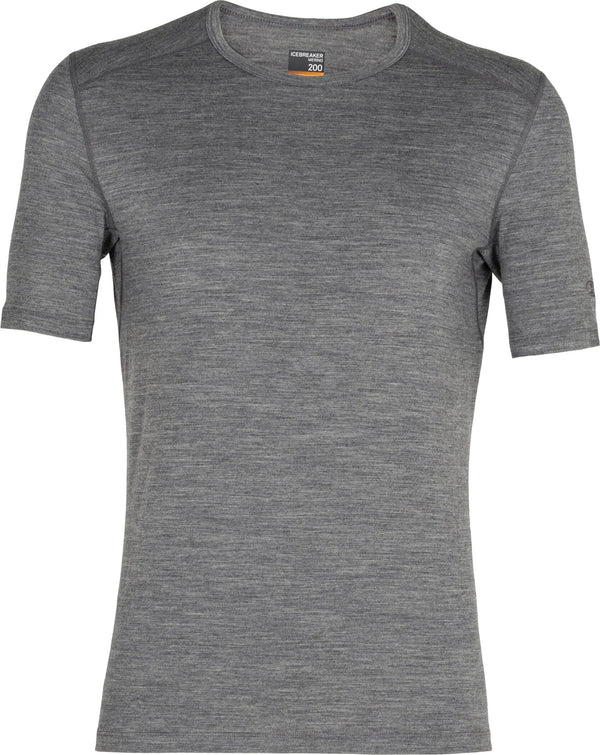 Men Merino 200 Oasis SS Crewe