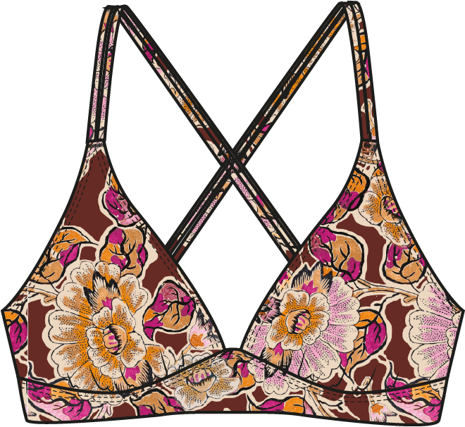 Delphinia-Sakai Women Bikinitop