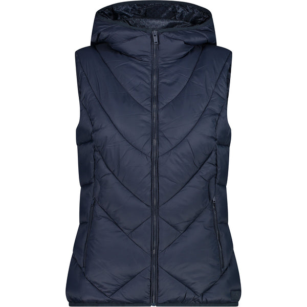 WOMAN VEST FIX HOOD