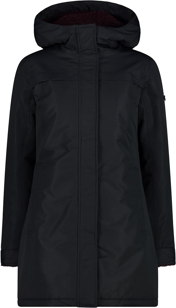 WOMAN PARKA FIX HOOD