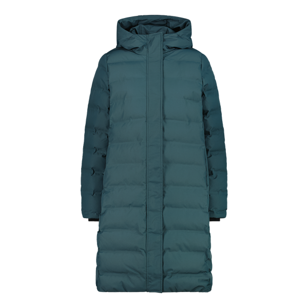 WOMAN COAT FIX HOOD