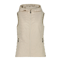 WOMAN VEST FIX HOOD