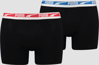 PUMA MEN MULTI LOGO BOXER 2P