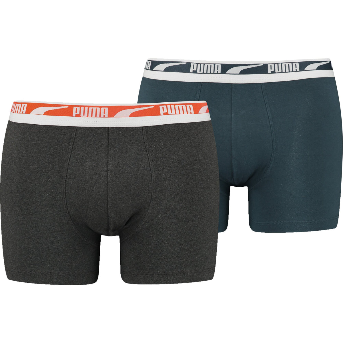 PUMA MEN MULTI LOGO BOXER 2P
