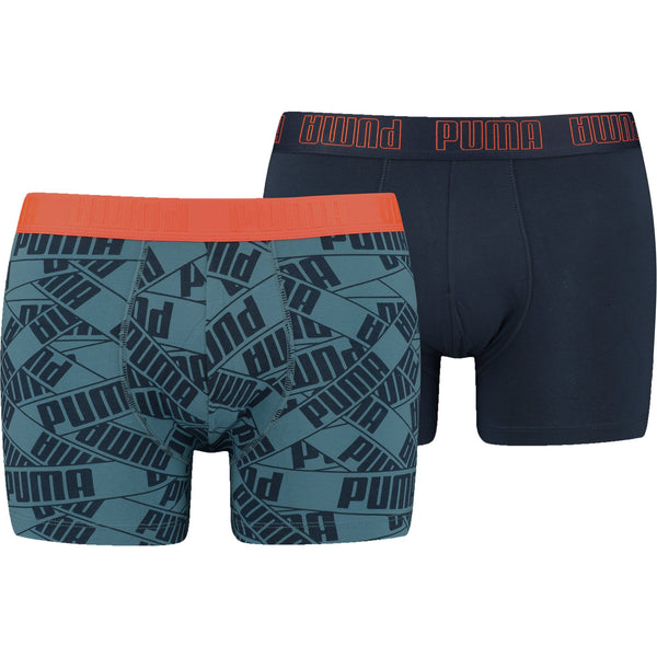 PUMA MEN PRINT BOXER 2P