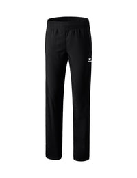 pants with end-to-end zipper