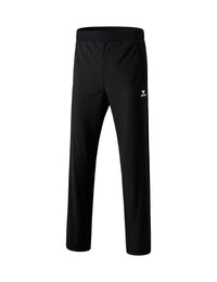pants with end-to-end zipper