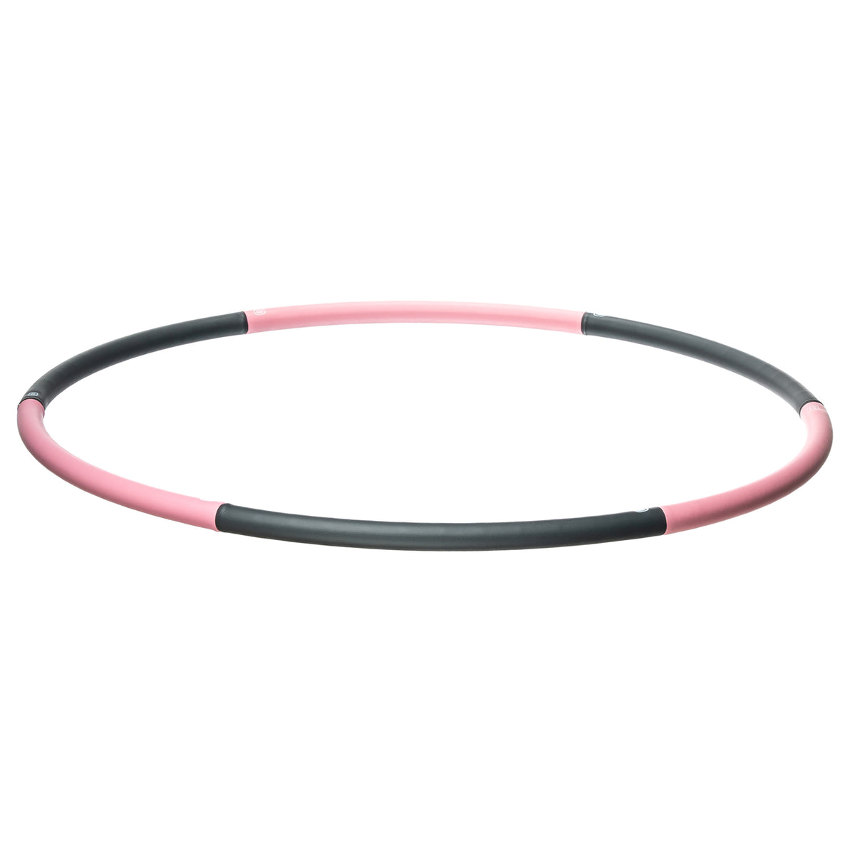FITNESS-HOOP, grey-rose, Ø 90cm
