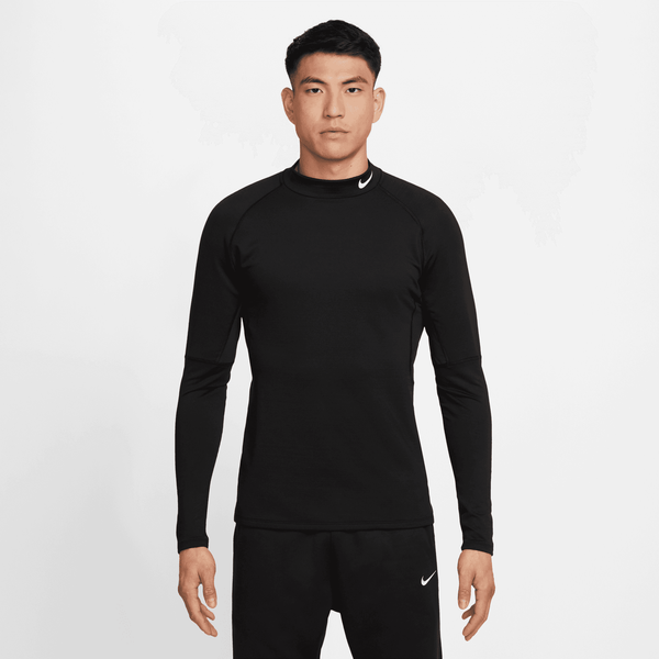 M NP TOP WARM LS MOCK