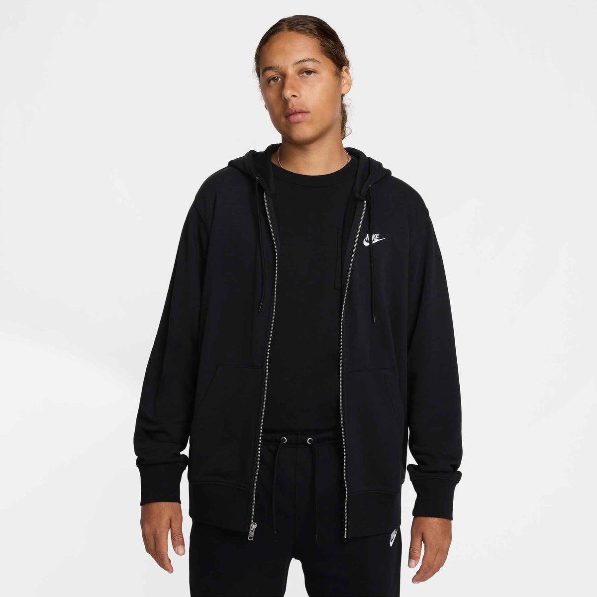 M NK CLUB FT FZ HOODIE