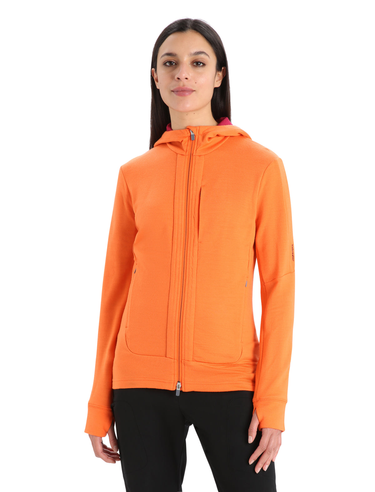 W Quantum III LS Zip Hood