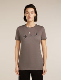 Women Merino 150 Tech Lite SS Tee Bird Transit