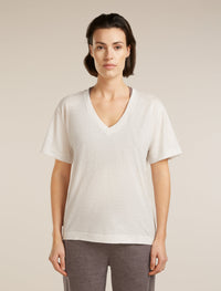 Women Merino 150 Tech Lite SS Relaxed V Neck Tee