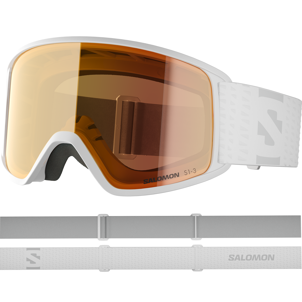 GOGGLES FORCE PHOTO White/All w RED