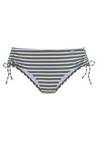 Bikinihose mit Raffung