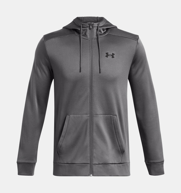 UA ARMOUR FLEECE FZ HOODIE