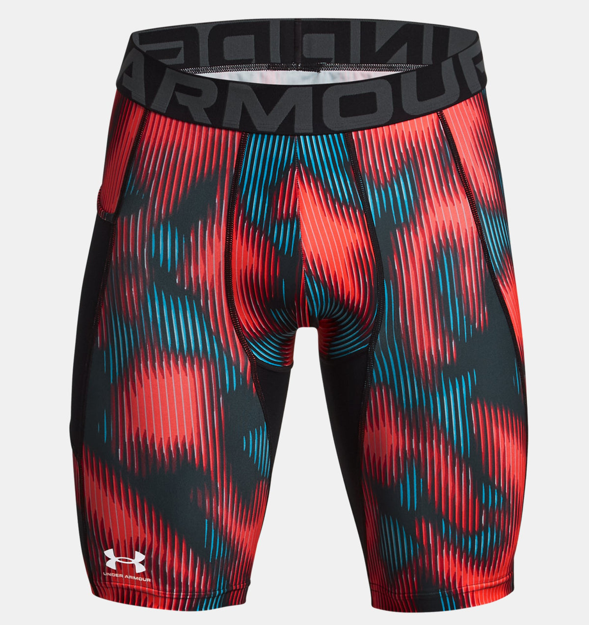 UA HG PRTD LONG SHORTS