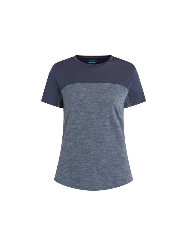 Women Merino Blend 125 Cool-Lite™ Sphere SS Tee Colour Block