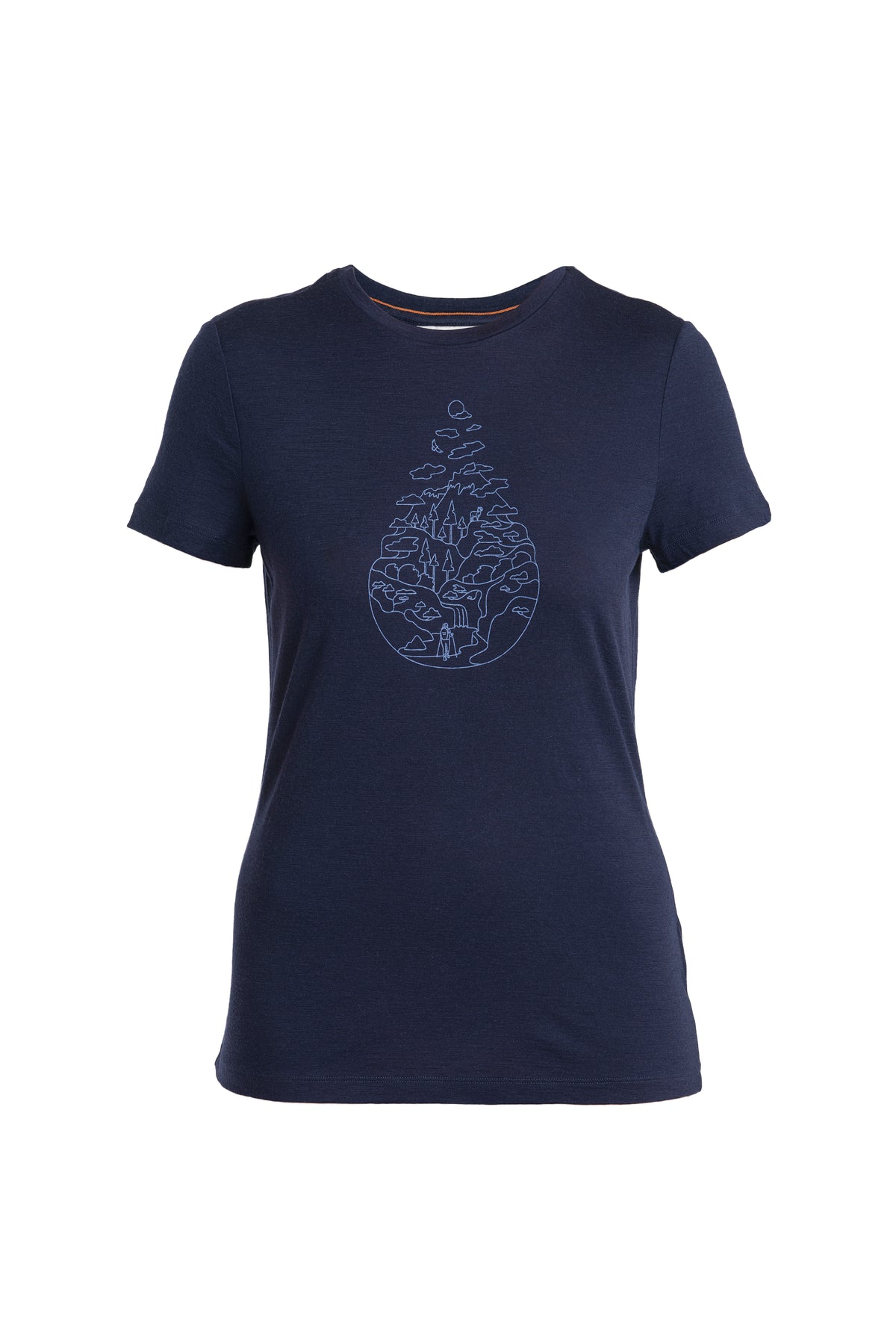 Women Merino 150 Tech Lite SS Tee Hike Path