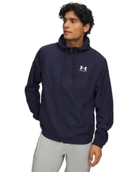 UA RIVAL WVN WINDBREAKER-BLU