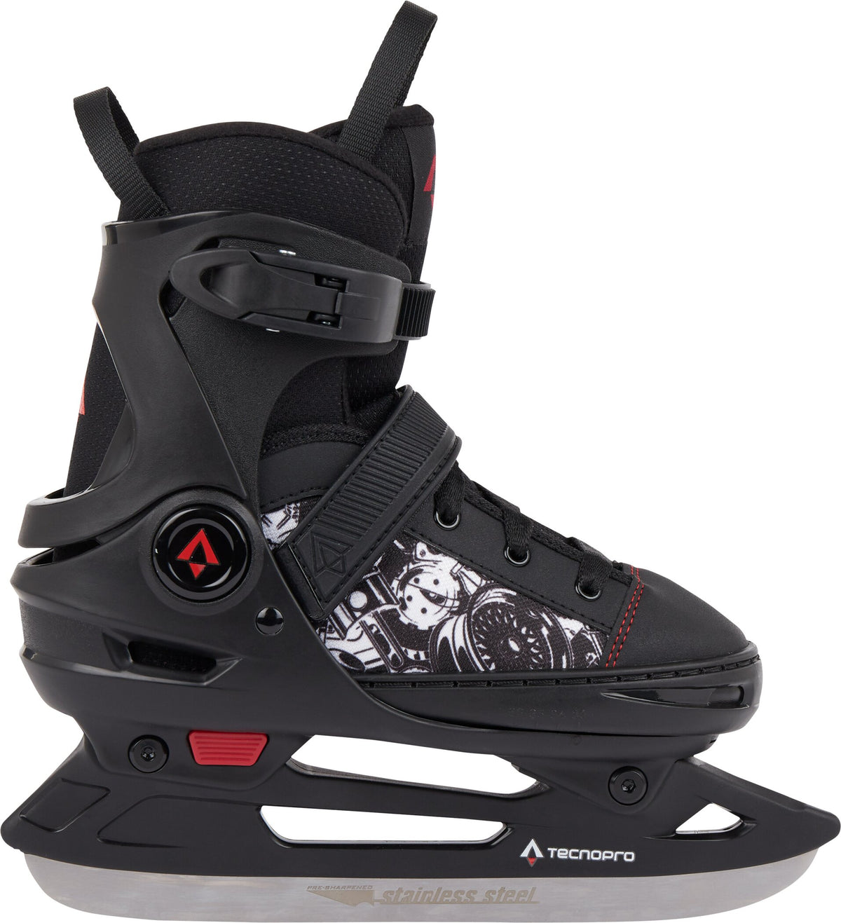 Ju.-Eishockey-Schuh Alpha Soft Adj.